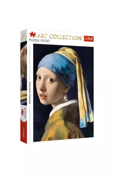 Puzzle 1000 el. Art Collection. Dziewczyna z per�� Trefl
