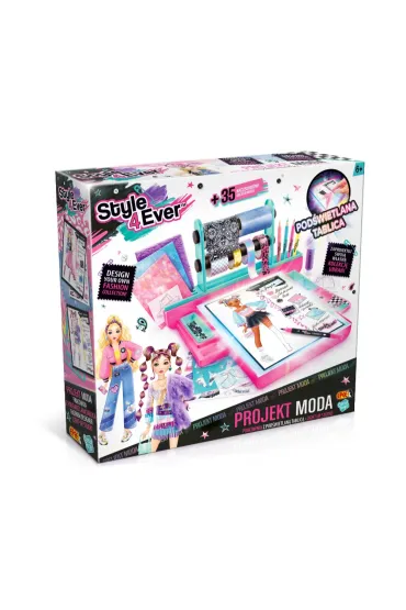 Projekt Moda. Pracownia z pod�wietlan� tablic� Epee