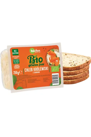 Balviten Chleb kr�lewski z ziarnami bezglutenowy 250 g Bio