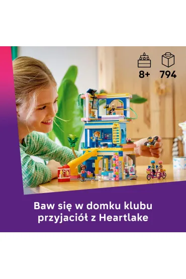 LEGO Friends Domek klubu przyjaci� z Heartlake 42689