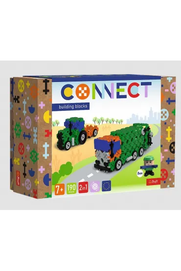 Klocki Connect - �mieciarka / Traktor M
