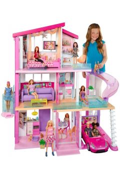 PROMO Barbie Domek DreamHouse wiato, dwik FHY73 MATTEL