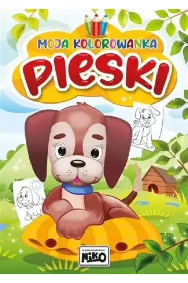 Pieski. Moja kolorowanka - Artur Rajch