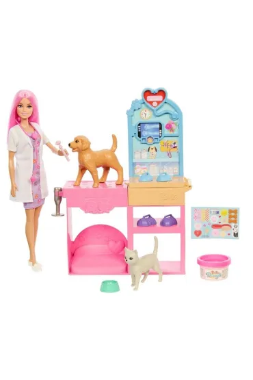 Barbie U weterynarza Gips dla zwierzaczk�w Zestaw Mattel