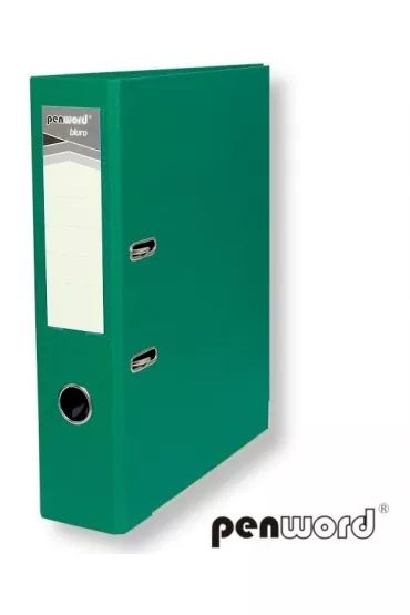 Penword Segregator A4 z okuciem zielony 7,5cm