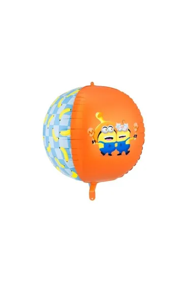 PartyDeco Balon foliowy Pi�ka w Minionki 75cm