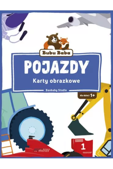 Bubu Baba. Karty obrazkowe. Pojazdy