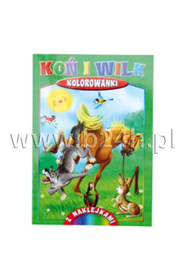 Malowanki bajkowe z naklejkami - paczka = 24 egz. ( 8 wzor�w po 3 egz.)