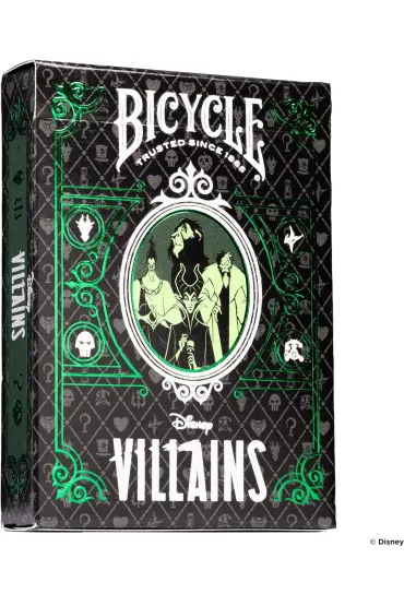 Karty Green&Purple Villain BICYCLE