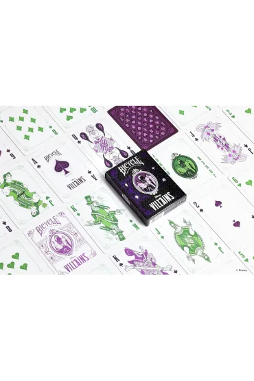 Karty Green&Purple Villain BICYCLE