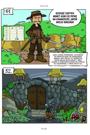 Komiksy paragrafowe Rycerze 2. Wiadomo��