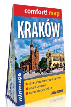 Comfort! map Krakw 1:20 000 plan miasta