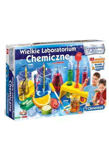 Wielkie laboratorium chemiczne * Clementoni