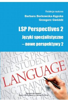 eBook LSP Perspectives 2. Jzyki specjalistyczne - nowe perspektywy 2 pdf