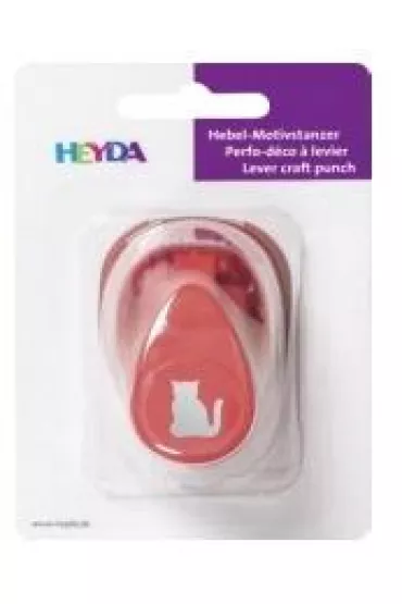 Heyda Dziurkacz ozdobny �redni kotek 17mm