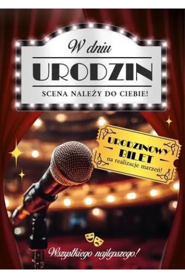 Armin Style KARNET URODZINY B6 Z KOP AS GM-1335 FOL