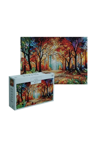 Puzzle 2000 element�w. Stained Glass 1 Interdruk