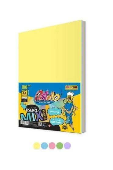 Alfa Pastello Papier ksero A4 160g 5 kolor�w pastel 100 kartek