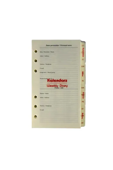 Drops Office Collection Organizer 2026 Cambridge Premium czarny