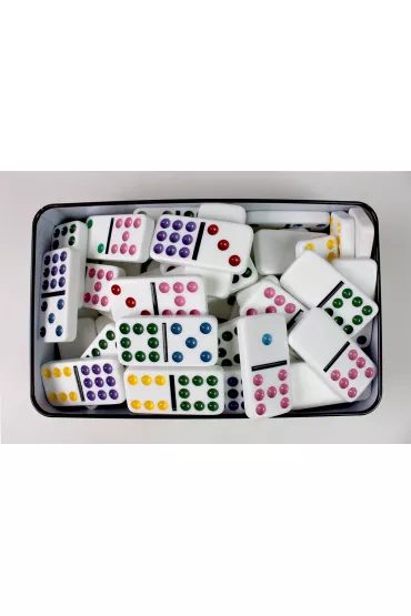 Domino dzi�wi�tkowe Deluxe w puszce