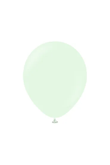 Balony Kalisan macaron jasnozielone 100 szt