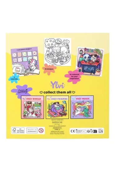 Kolorowanka Cozy Friends Ylvi 14450A