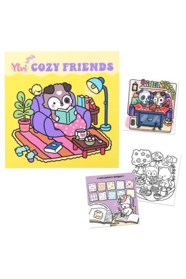 Kolorowanka Cozy Friends Ylvi 14450A
