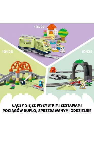 LEGO DUPLO Du�y interaktywny poci�g miejski 10428