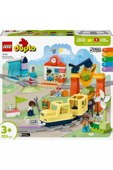 LEGO DUPLO Du�y interaktywny poci�g miejski 10428