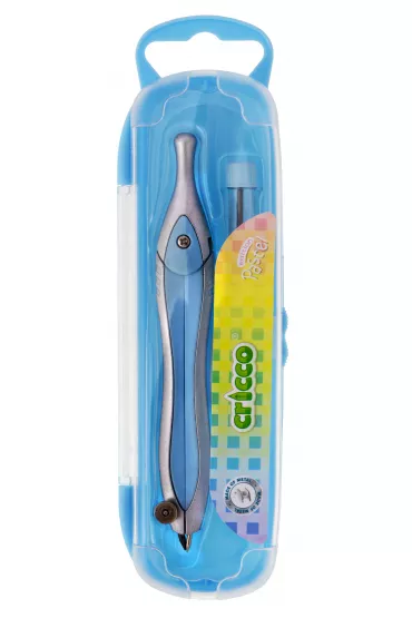 Cricco Cyrkiel szkolny z grafitami pastel etui mix