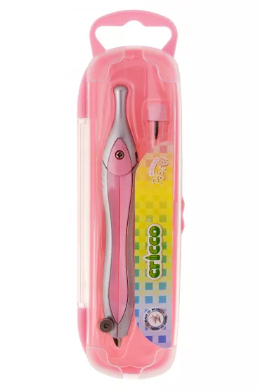 Cricco Cyrkiel szkolny z grafitami pastel etui mix
