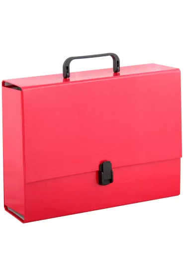 Penmate Teczka z r�czk� A4 czerwona 10 cm