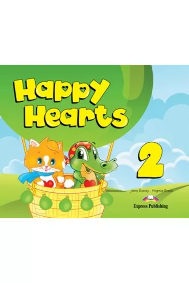 Happy Hearts 2. Podr�cznik + zestaw naklejek - Jenny Dooley, Virginia Evans