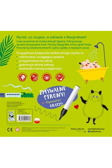 Bazgraki. Emocje. Kapitan Nauka - Monika  Sobkowiak