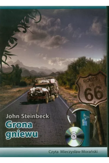Audiobook Grona gniewu CD - John Steinbeck