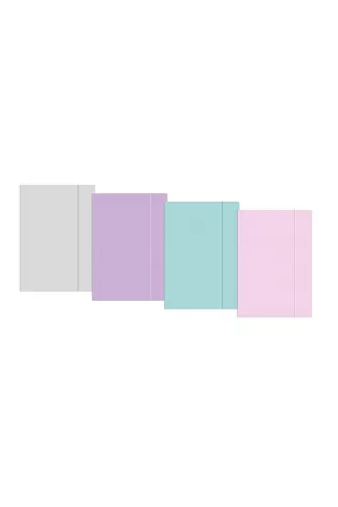 Interdruk Teczka A5 z gumk� Pastel 10 szt.