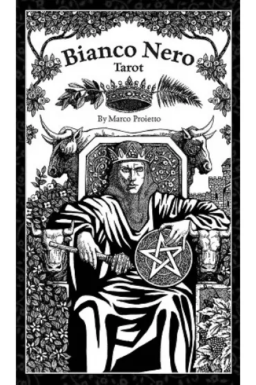 Bianco Nero Tarot, karty do wr�enia - Marco Proietto