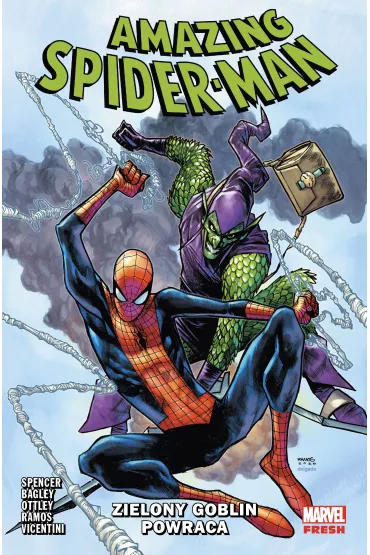 Marvel Fresh Zielony Goblin powraca. Amazing Spider-Man. Tom 10 - Kurt Busiek, Saladin Ahmed, Nick Spencer