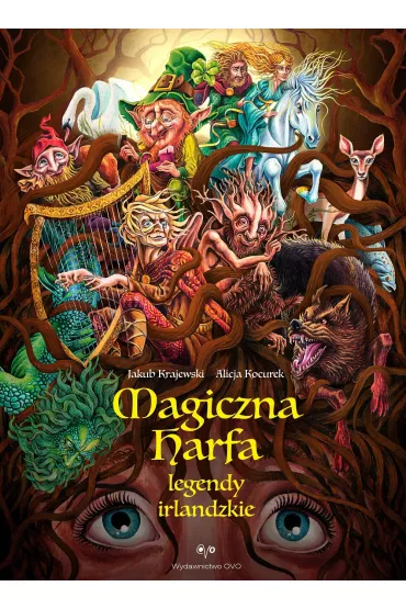 Magiczna harfa. Legendy irlandzkie - Alicja Kocurek, Jakub  Krajewski