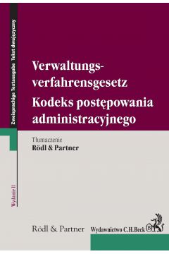 eBook Kodeks postpowania administracyjnego. Verwaltungsverfahrensgesetz. wydanie 2 pdf