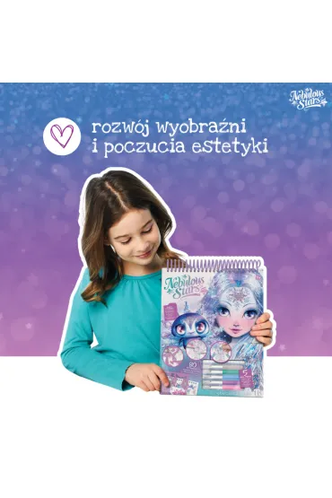 Nebulous Stars Szkicownik z metalicznymi pisakami M Iceana