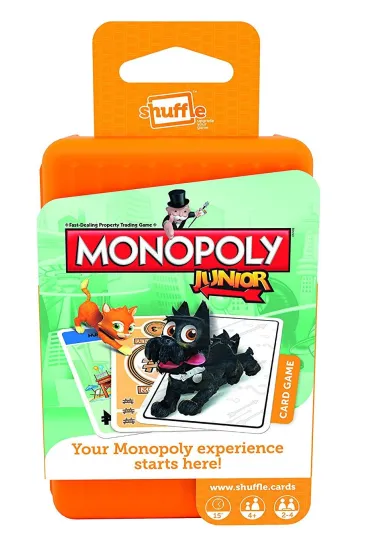 Shuffle Monopoly Junior PL Cartamundi