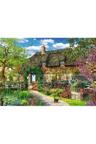 Puzzle 2000 Wiejska chatka TREFL