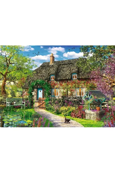 Puzzle 2000 el. Wiejska chatka Trefl