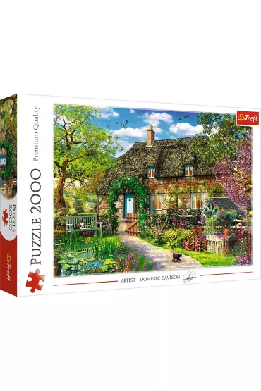 Puzzle 2000 el. Wiejska chatka Trefl