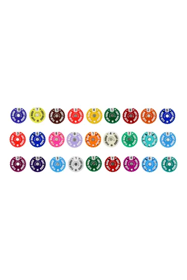 Trackers Counters Range 0-9 20mm Random Colours Epic Loot Box