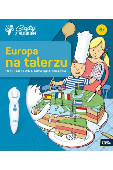 Czytaj z Albikiem. Europa na talerzu. Interaktywna mówiąca książka