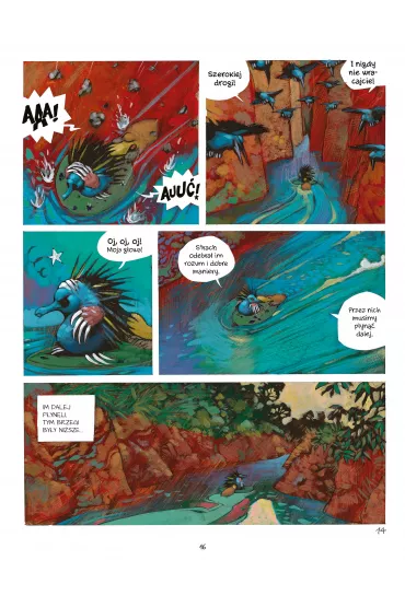 M�j pierwszy komiks 5+ Dziobak Toto i drapie�niki. Dziobak Toto. Tom 3 - Eric  Omond