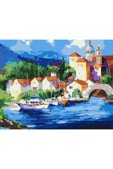 Ideyka Malowanie po numerach - U podn�a g�r 40x50cm