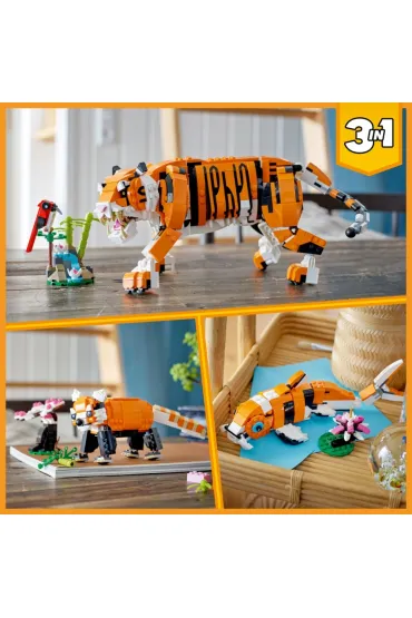 LEGO Creator 3 w 1 Majestatyczny tygrys 31129